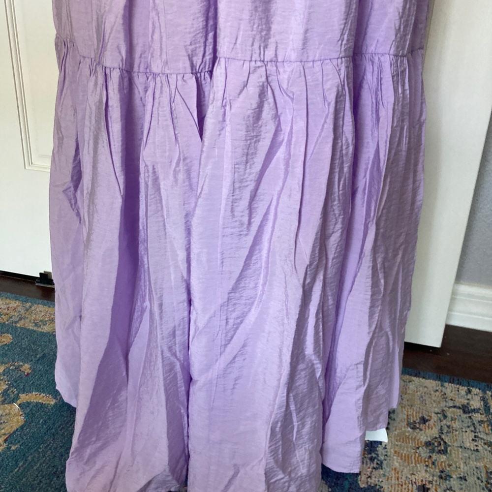 YFB Young Fabulous and Broke Purple Maxi Dress Soft and Silky size XS MARA DRESS - Picture 9 of 14